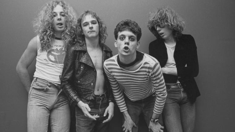 A group shot of the band, Teenage Head