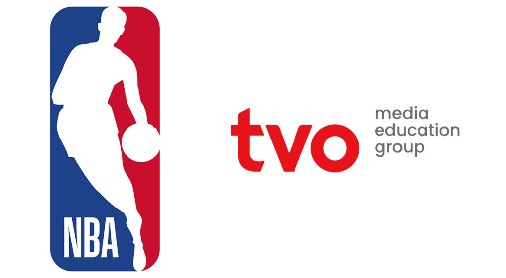 NBA and TVO logos
