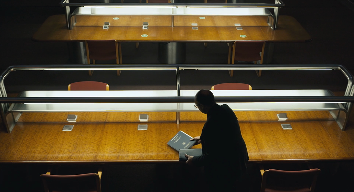 truth and lies_tvo original-press release A man in a library