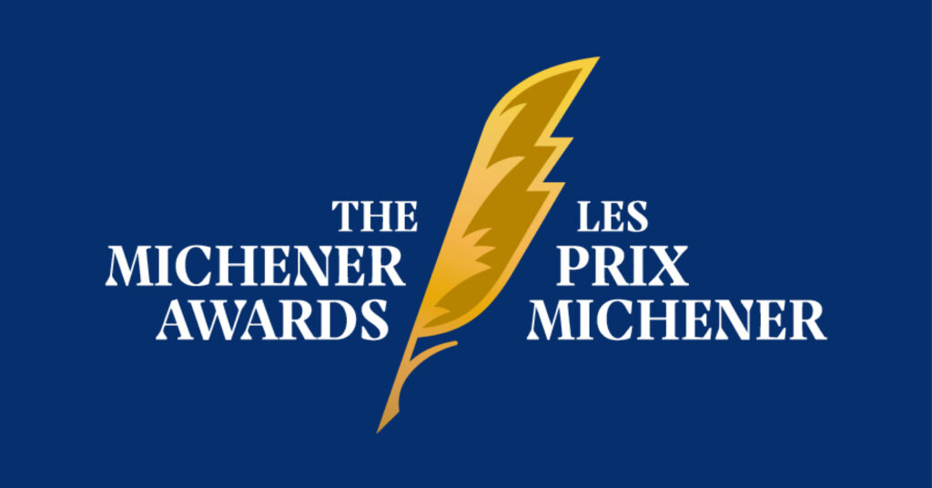 The Michener Awards logo