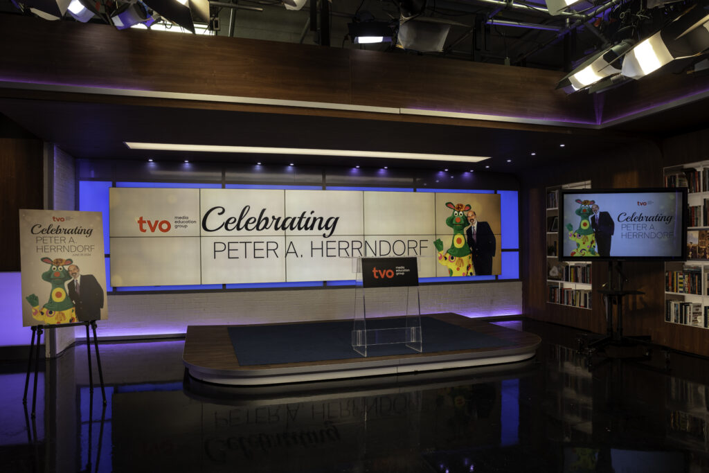 TVO honours Peter A. Herrndorf